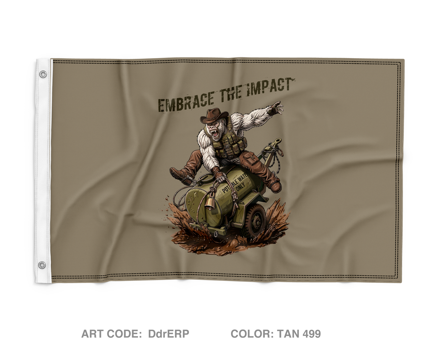 155th Medical Detachment (PM) Wall Flag - DdrERP