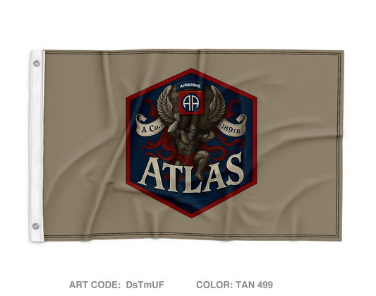 A co 189th DSSB Wall Flag - DsTmUF