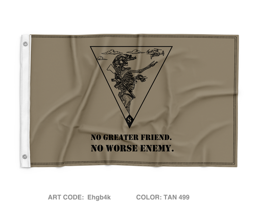 2-30IN BN Wall Flag - Ehgb4k