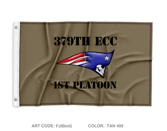 379TH Engineer Construction Company Wall Flag - FJfBmG