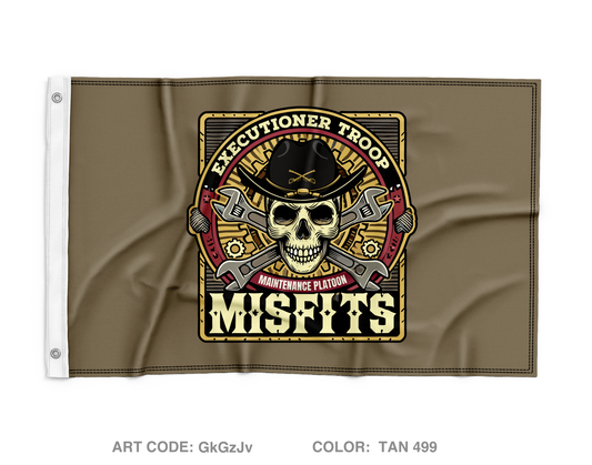 2-6 Cav, Echo Troop (ETRP) Fundarising Collection Wall Flag - GkGzJv