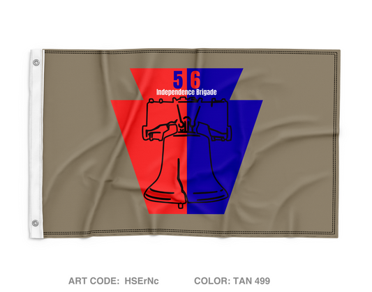 HHC / 56th MBCT Wall Flag - HSErNc