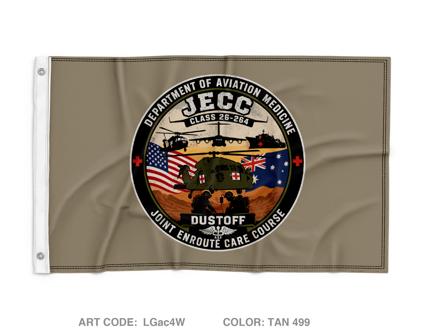 JECC Wall Flag - LGac4W