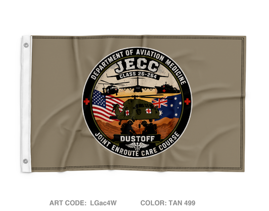 JECC Wall Flag - LGac4W
