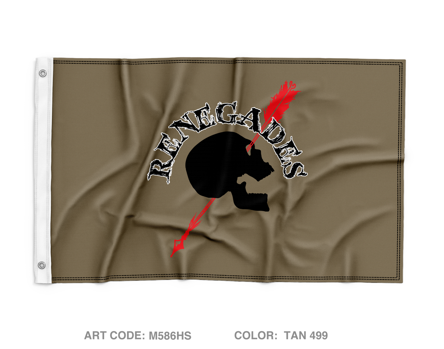 3-69 Armor Scouts Wall Flag - M586HS