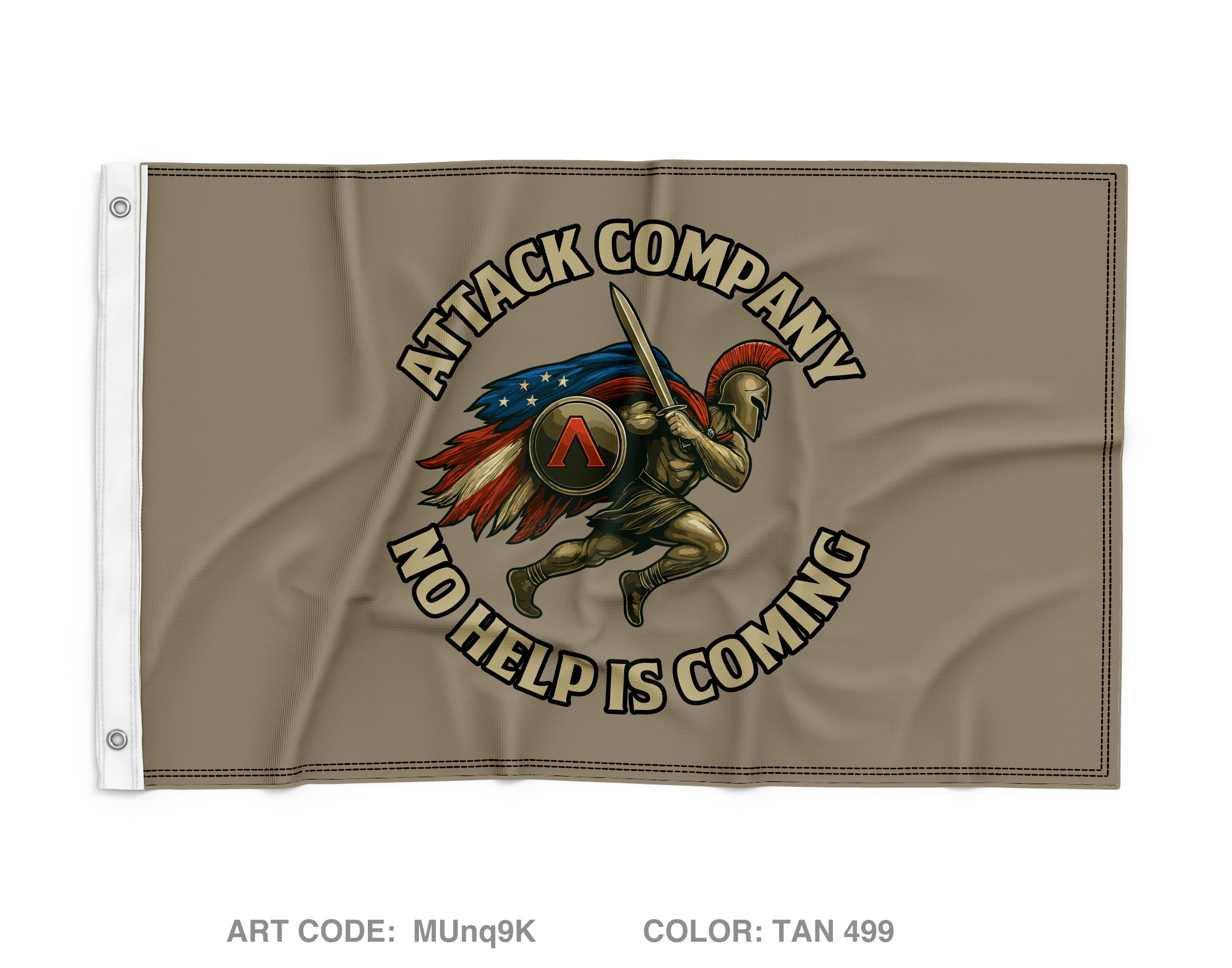 ATTACK COMPANY Wall Flag - MUnq9K – Emblem Athletic