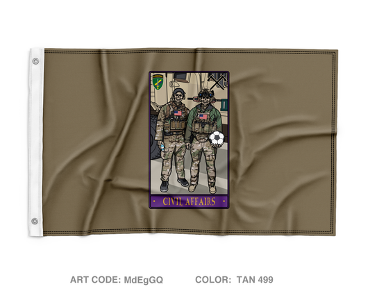 C/co 403rd CA BN Wall Flag - MdEgGQ