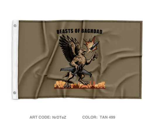 2nd PLT, C BTRY 2-44 ADA Wall Flag - NrDTeZ