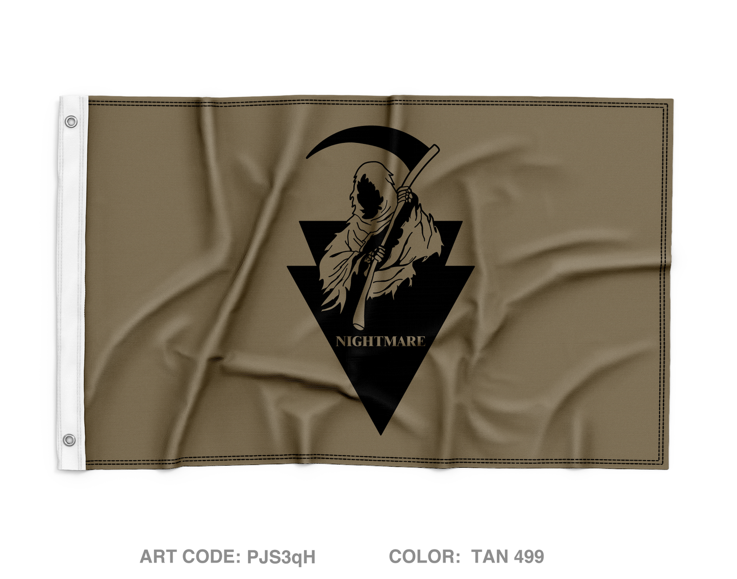 Nightmare Fundraising Collection Wall Flag - PJS3qH