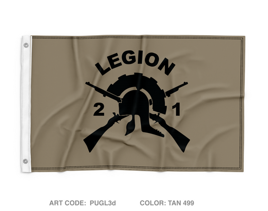2C Store 1 Wall Flag - PUGL3d