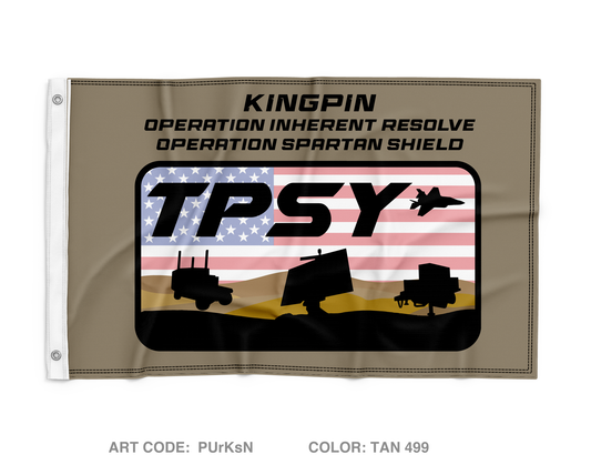 727 EACS Wall Flag - PUrKsN