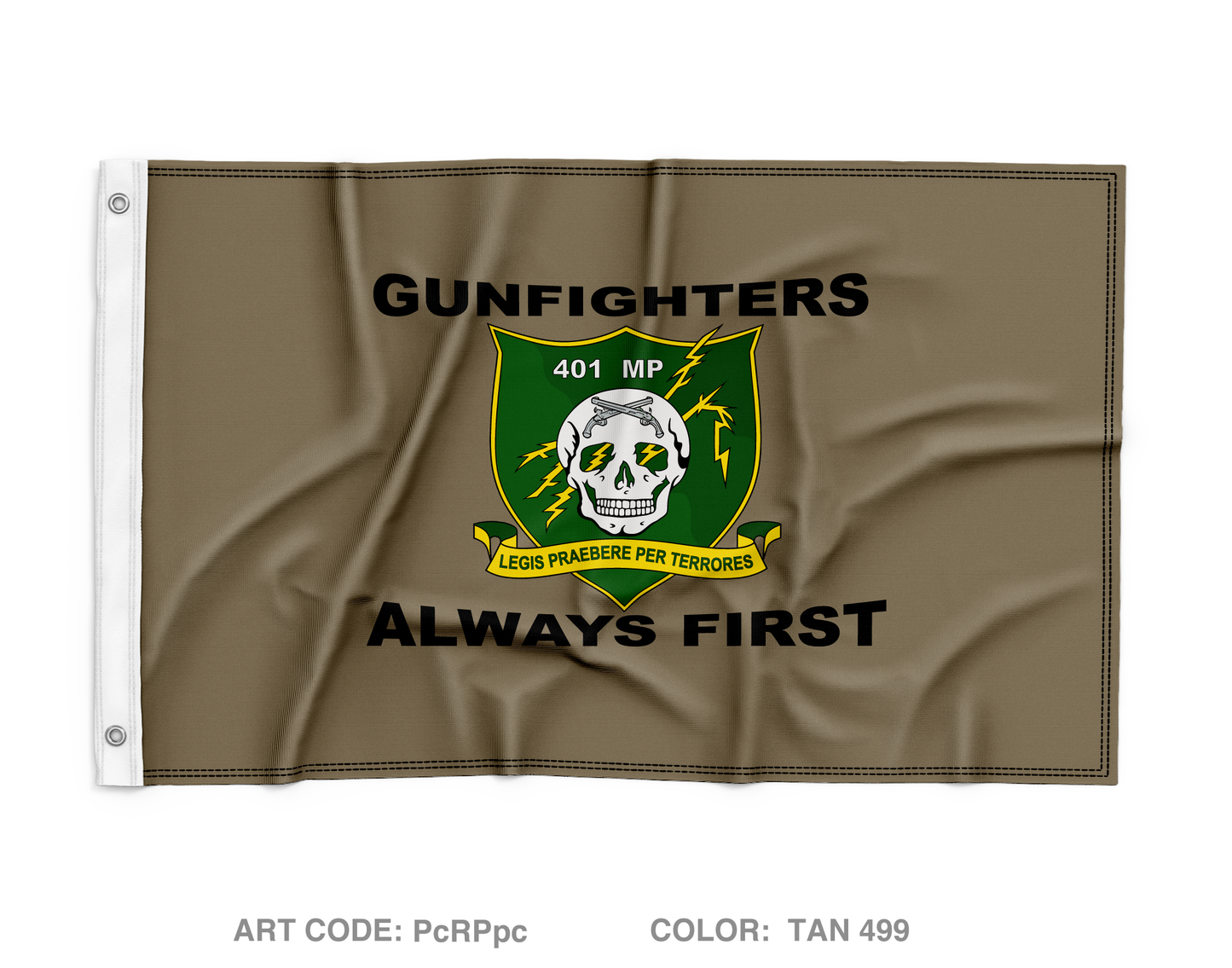 GUNFIGHTERS Wall Flag - PcRPpc