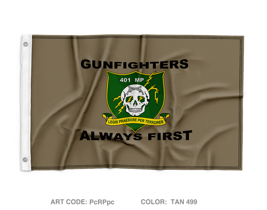 GUNFIGHTERS Wall Flag - PcRPpc