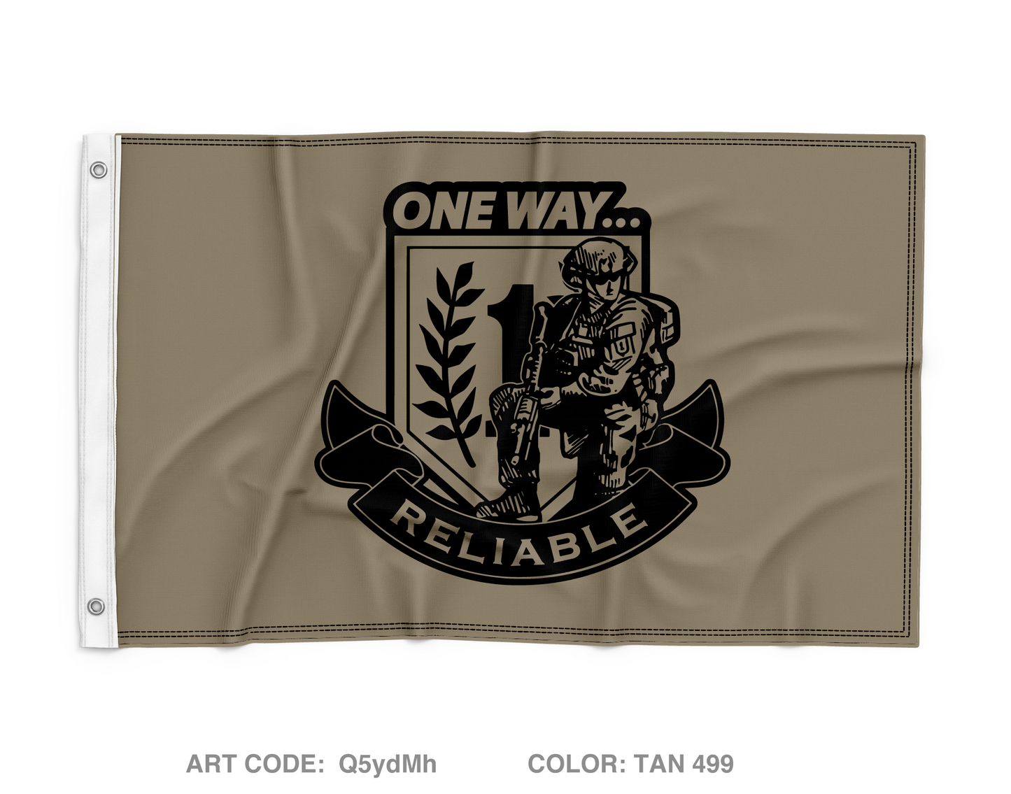 511th Quartermaster Company Wall Flag - Q5ydMh