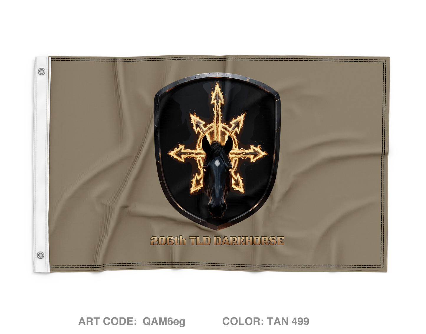 206th Theater Liaison Detachment Wall Flag - QAM6eg