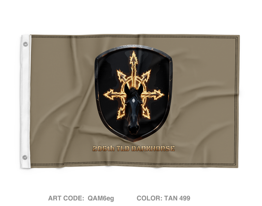 206th Theater Liaison Detachment Wall Flag - QAM6eg