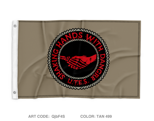 UTES Wall Flag - QjbF4S