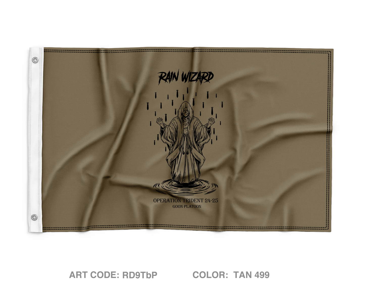 2-8 & 2-5 mortars Wall Flag - RD9TbP