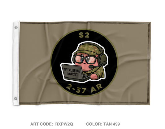 2-37AR Wall Flag - RXPW2Q