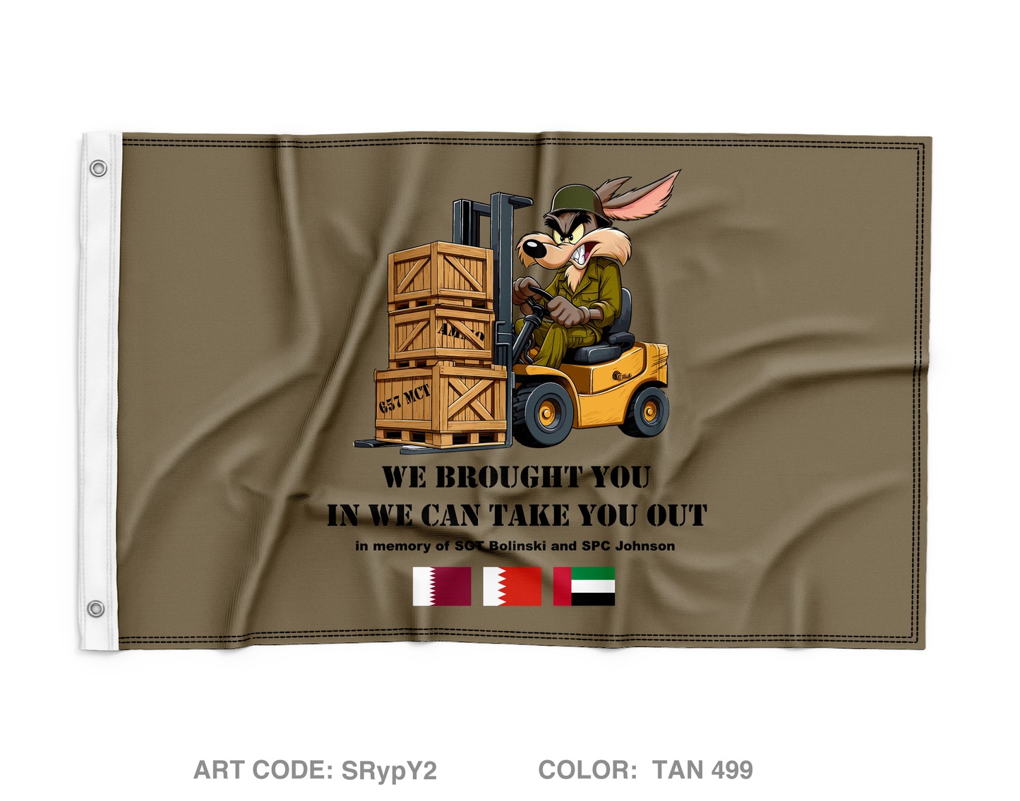 657 Mct Wall Flag - SRypY2
