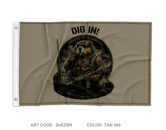 S6, 2-7 CAV Wall Flag - SvKZBR