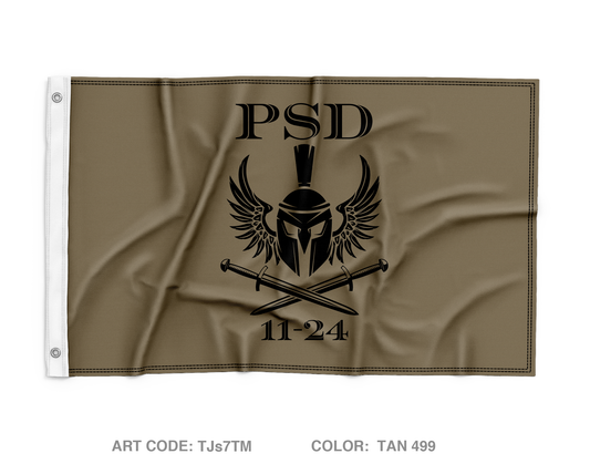 Protective services detail Wall Flag - TJs7TM