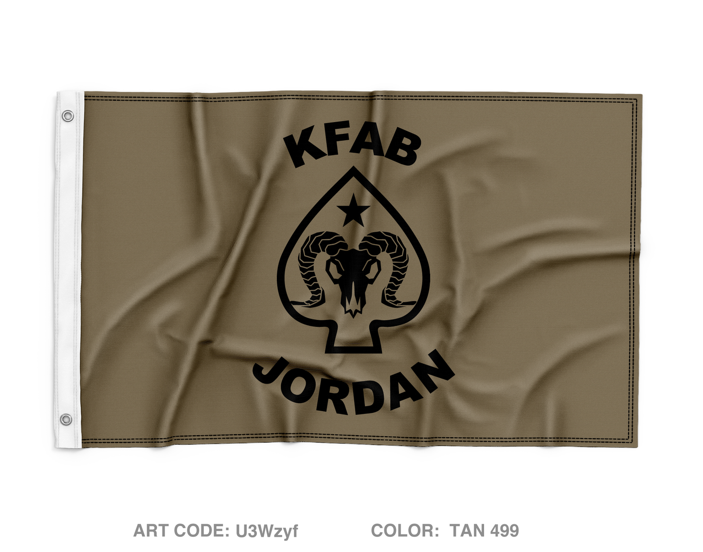 802nd OD Co Wall Flag - U3Wzyf