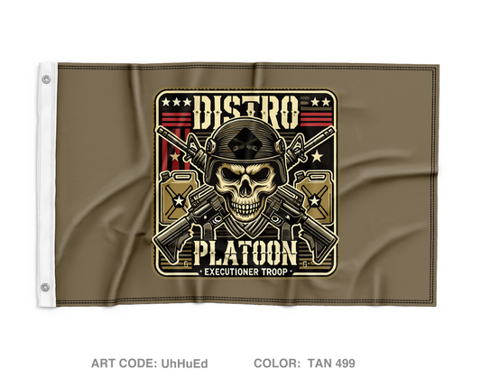 2-6 Cav, Echo Troop (ETRP) Fundarising Collection Wall Flag - UhHuEd