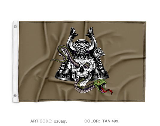 2nd PLT, MFRC, 3 BCT, 101st ARBN DIV Wall Flag - Uz6aq5