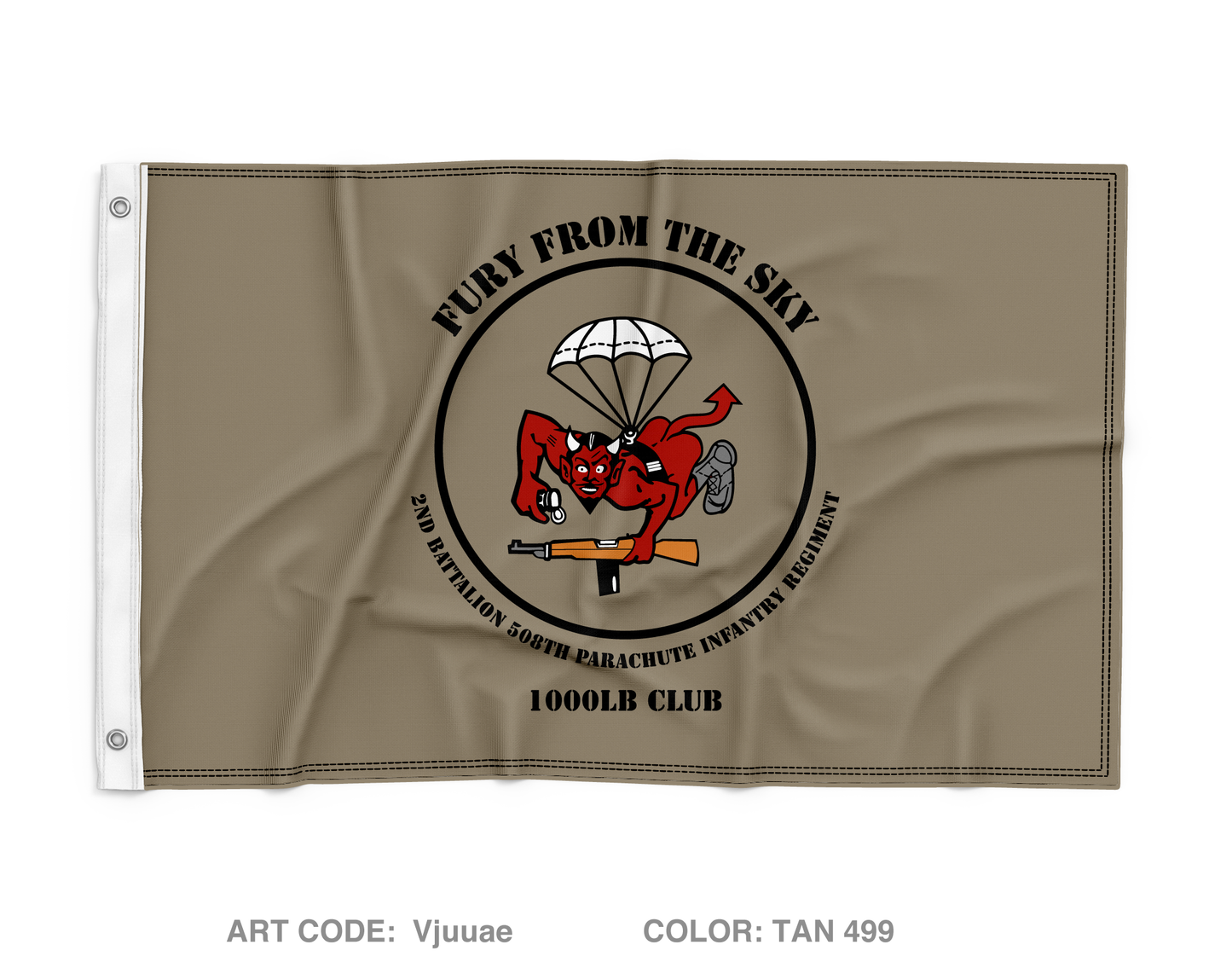 2 Fury Wall Flag - Vjuuae