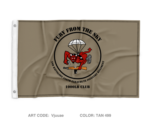 2 Fury Wall Flag - Vjuuae