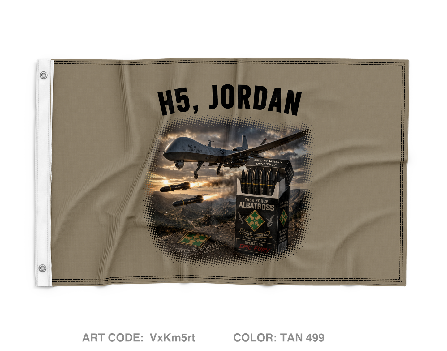 F/4 Task Force Albatross Wall Flag - VxKm5r