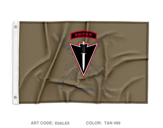3-509 Sniper Section Wall Flag - XbbL6X
