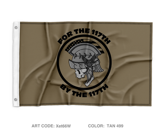 117th Air Refueling Wing Base Honor Guard Wall Flag - Xet66W