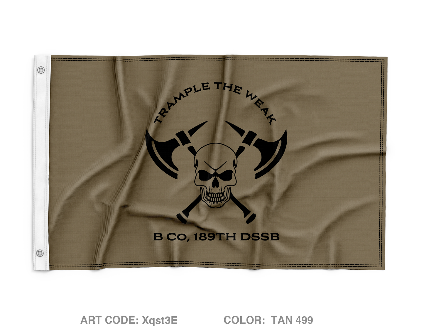 B Co Service & Recovery Wall Flag - Xqst3E