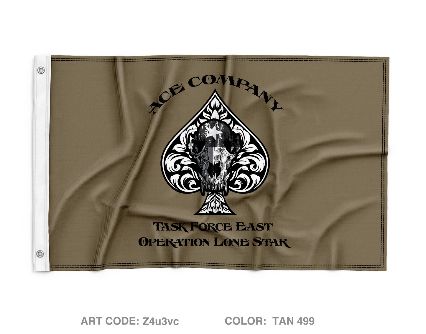 Ace Company  Wall Flag - Z4u3vc