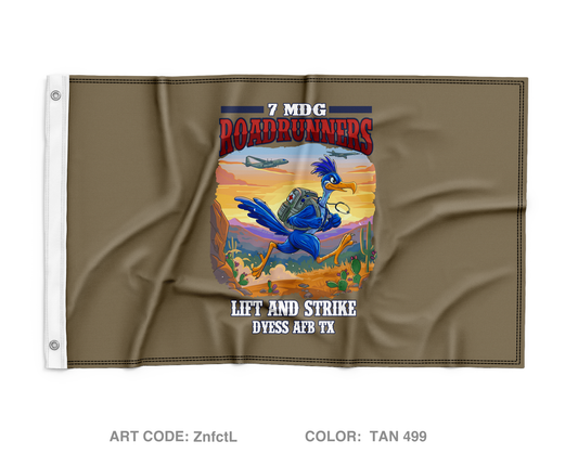 7 MDG Roadrunners Fundraising Collection Wall Flag - ZnfctL
