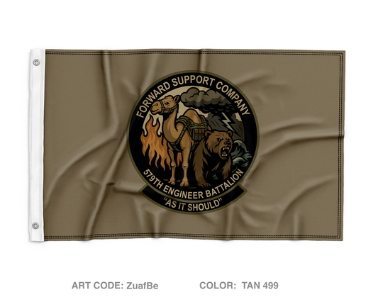 FSC 579 EN BN Fundraising Collection Wall Flag - ZuafBe