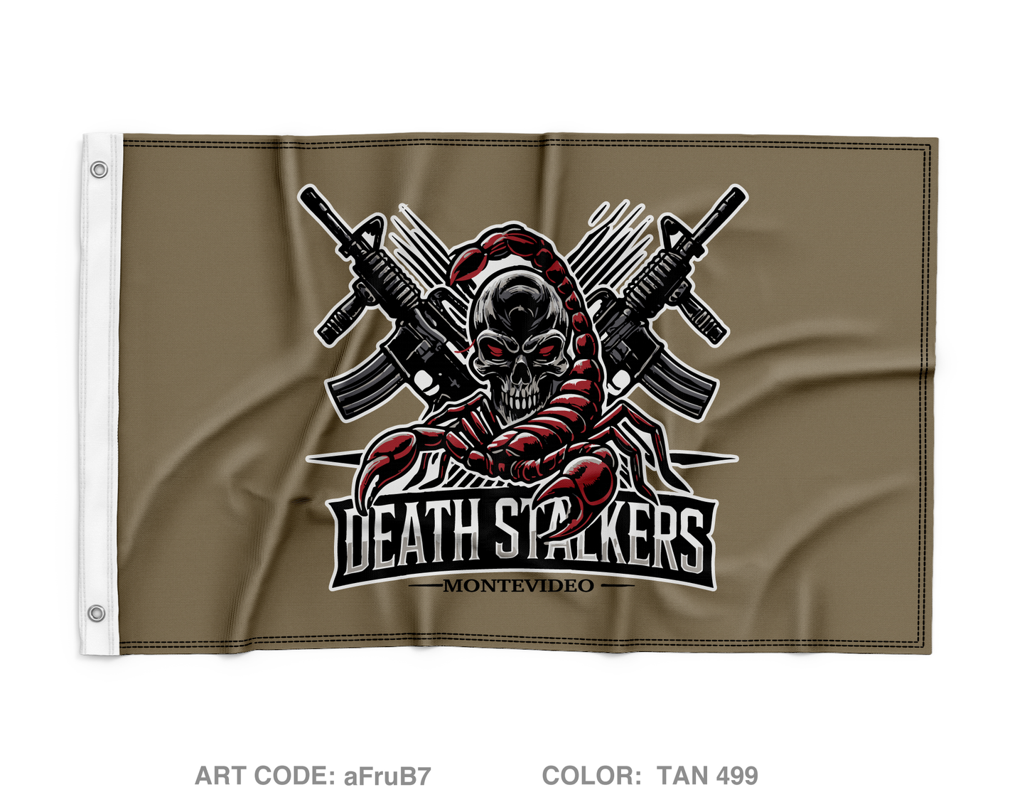 Montevideo RSP Wall Flag - aFruB7