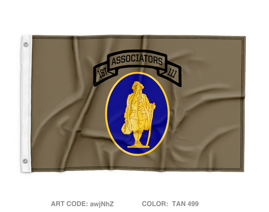 B Co, 1-111 IN 56 SBCT Wall Flag - awjNhZ