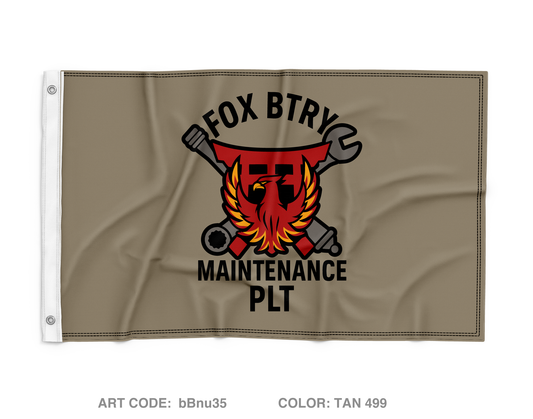 Fox CLC Wall Flag - bBnu35