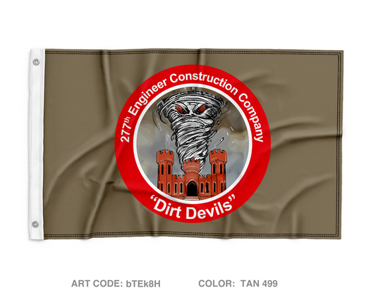 277th ECC Main Fundraising Collection Wall Flag - bTEk8H