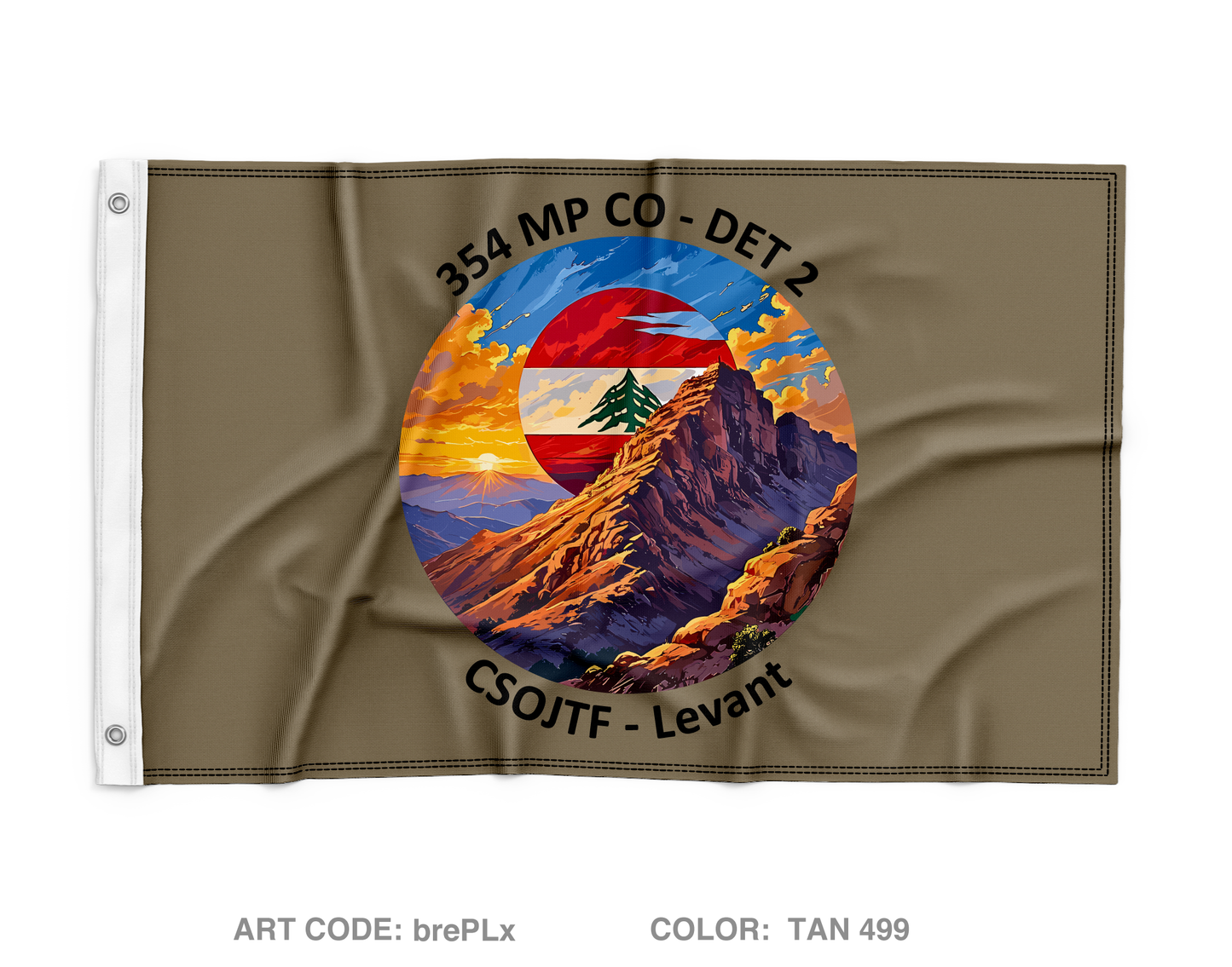 354 MP CO Wall Flag - brePLx