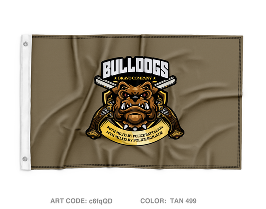 B CO, 795th MP BN, 14th MP BDE Wall Flag - c6fqQD