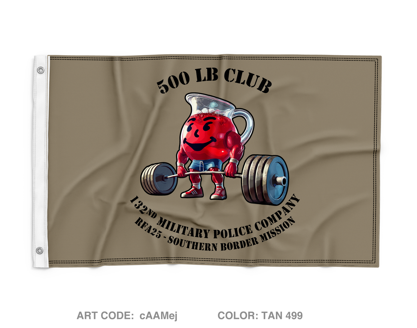 132nd Military Police Company Wall Flag - cAAMej