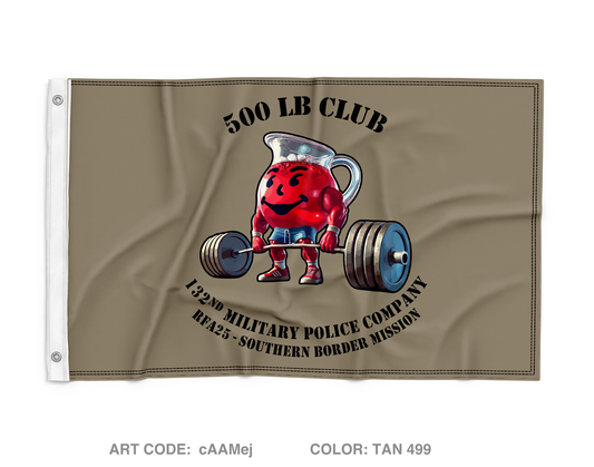 132nd Military Police Company Wall Flag - cAAMej