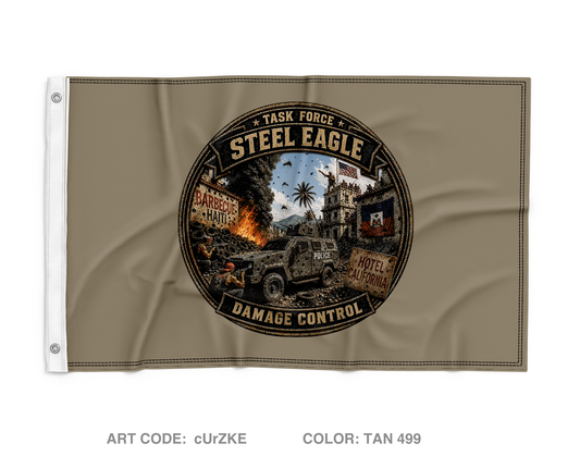 Damage Control Wall Flag - cUrZKE