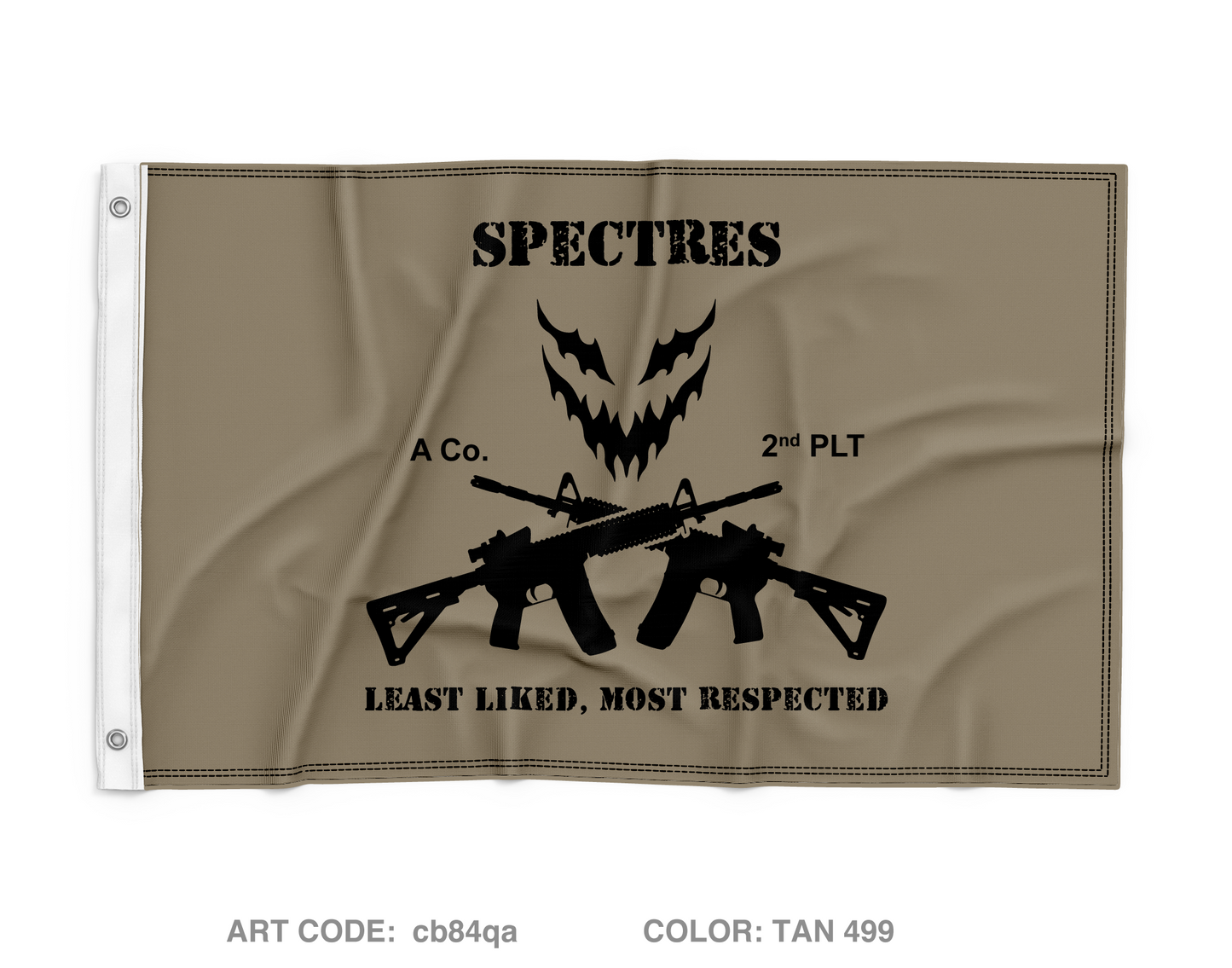 Specter A-Co, 2-7CAV Wall Flag - cb84qa