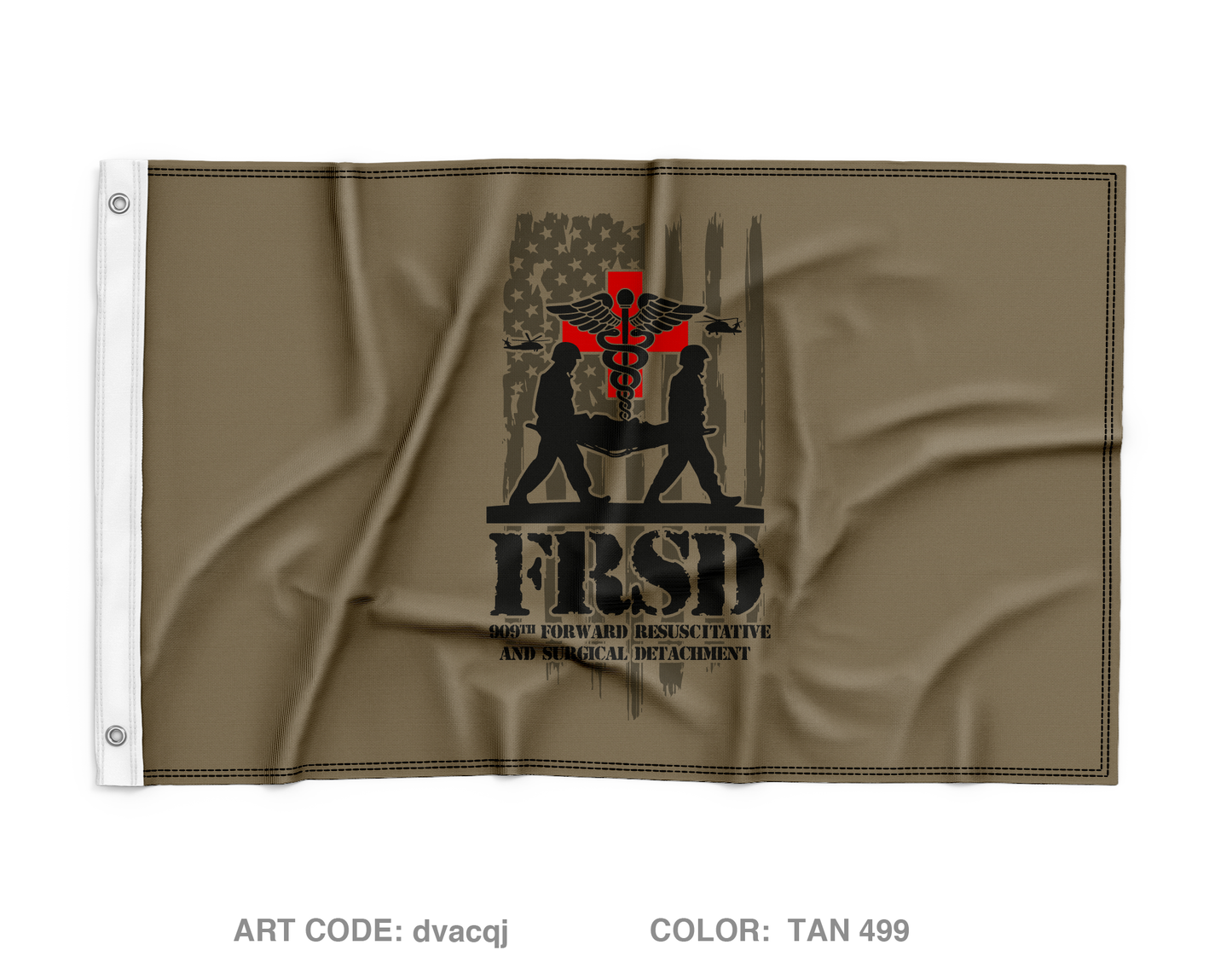 909th FRSD Wall Flag - dvacqj