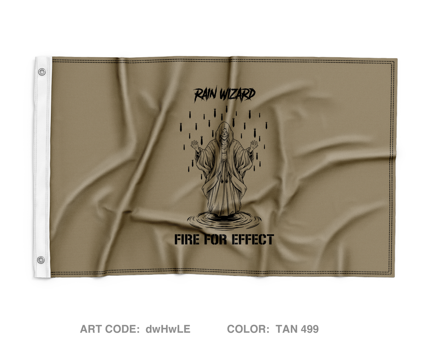 HHC, 2-5 CAV, 1ABCT, 1CD Wall Flag - dwHwLE